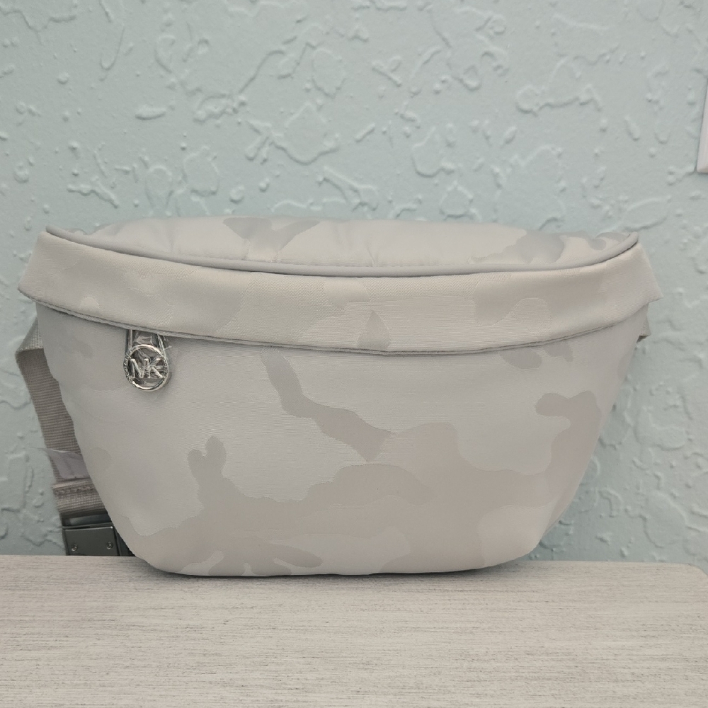 Michael Kors Gray Belt/Crossbody Bag